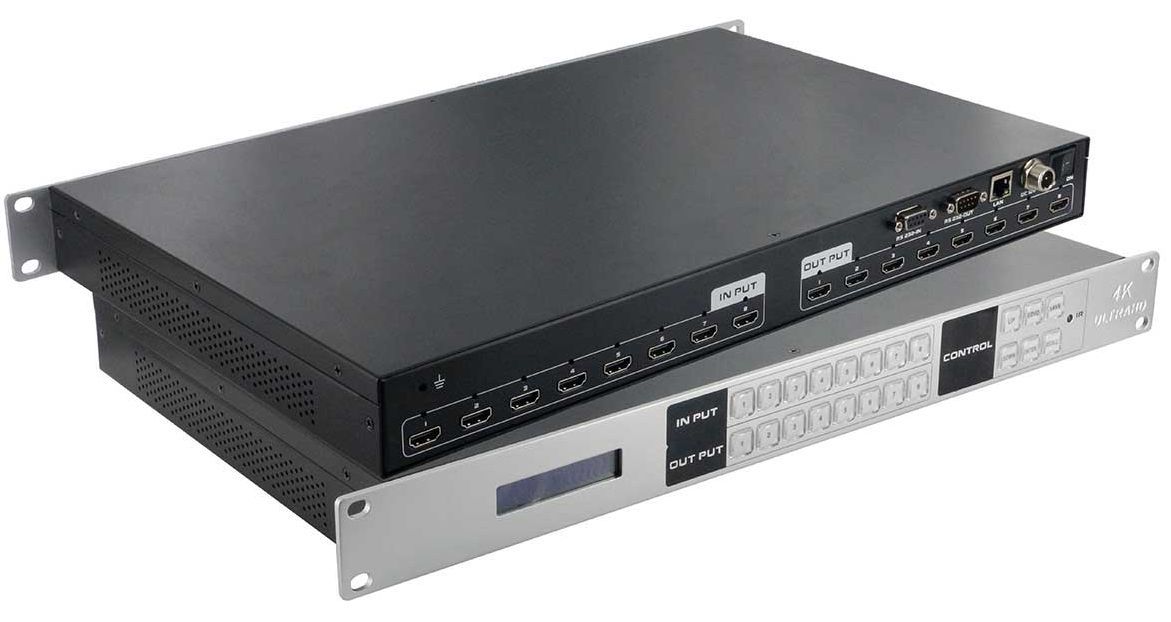 4K WolfPack 8x8 HDMI Matrix Switcher