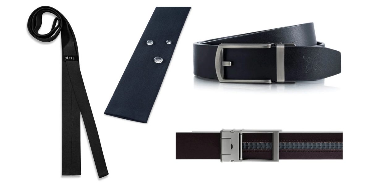 xsuit belts, tie etc